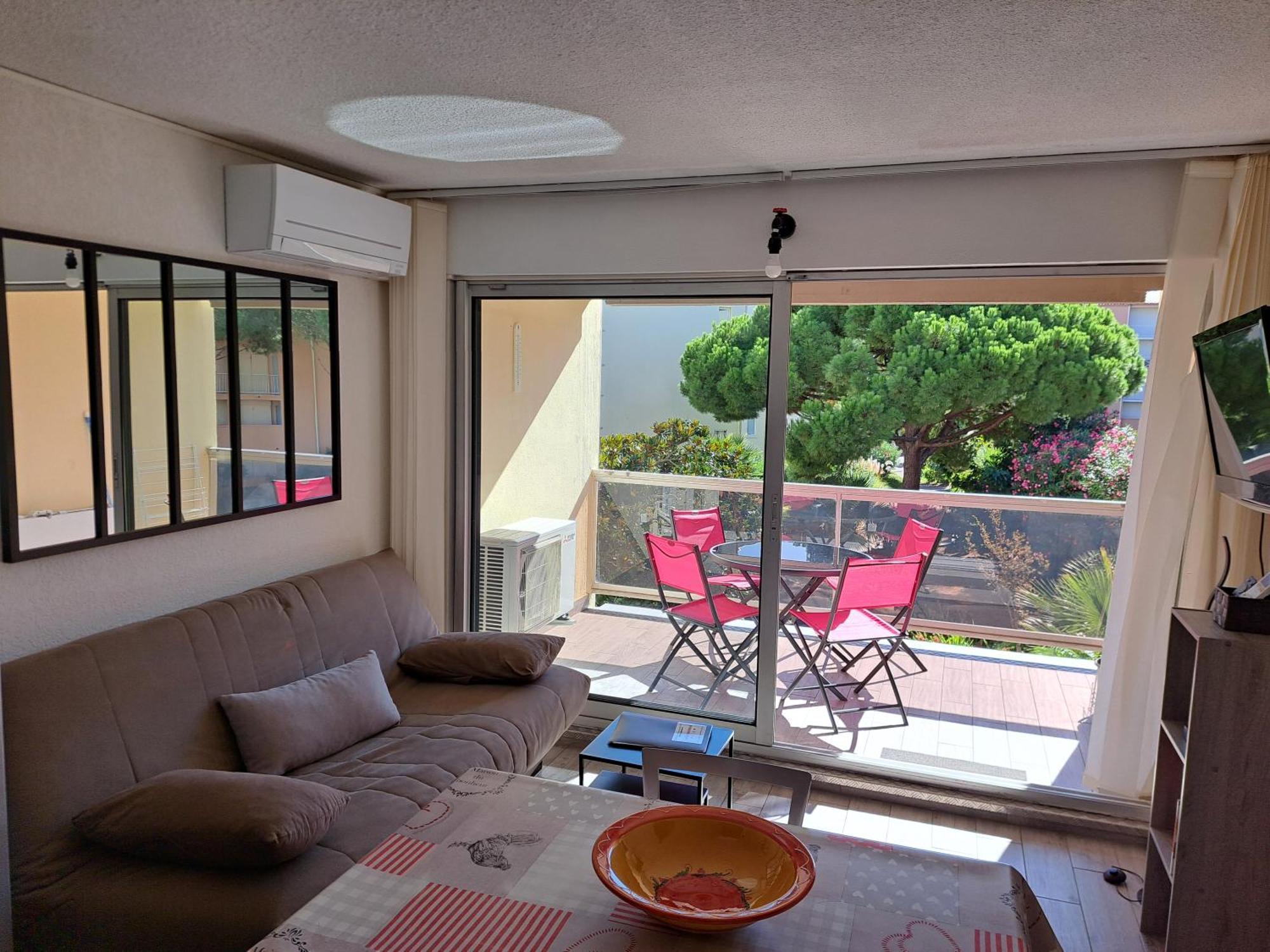 Helios 32, T2 Climatise, Parking, 500M Plage Agde Buitenkant foto